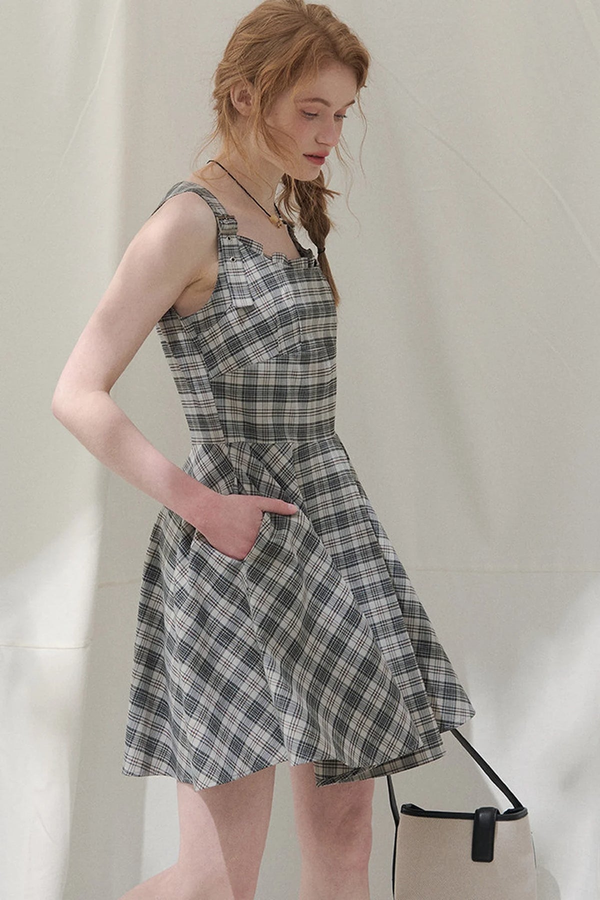 Summer Melody Plaid Dress