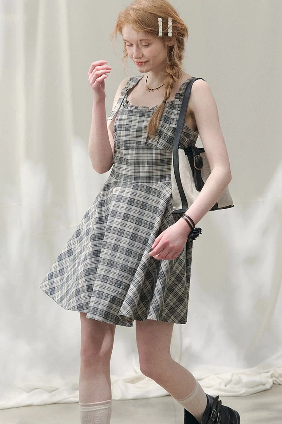 Summer Melody Plaid Dress