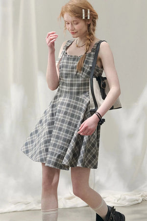 Summer Melody Plaid Dress