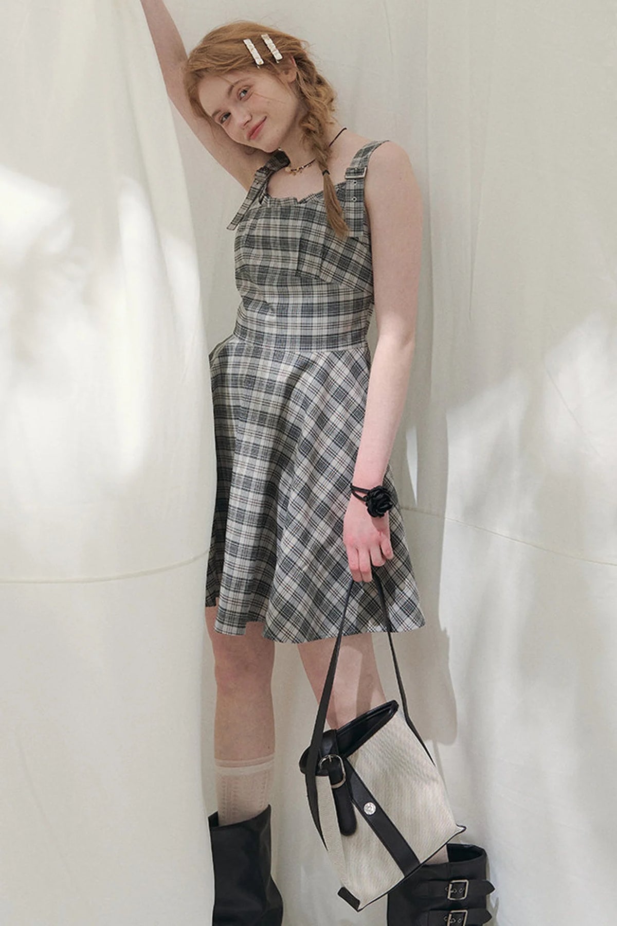 Summer Melody Plaid Dress