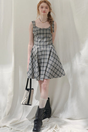 Summer Melody Plaid Dress