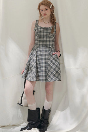 Summer Melody Plaid Dress