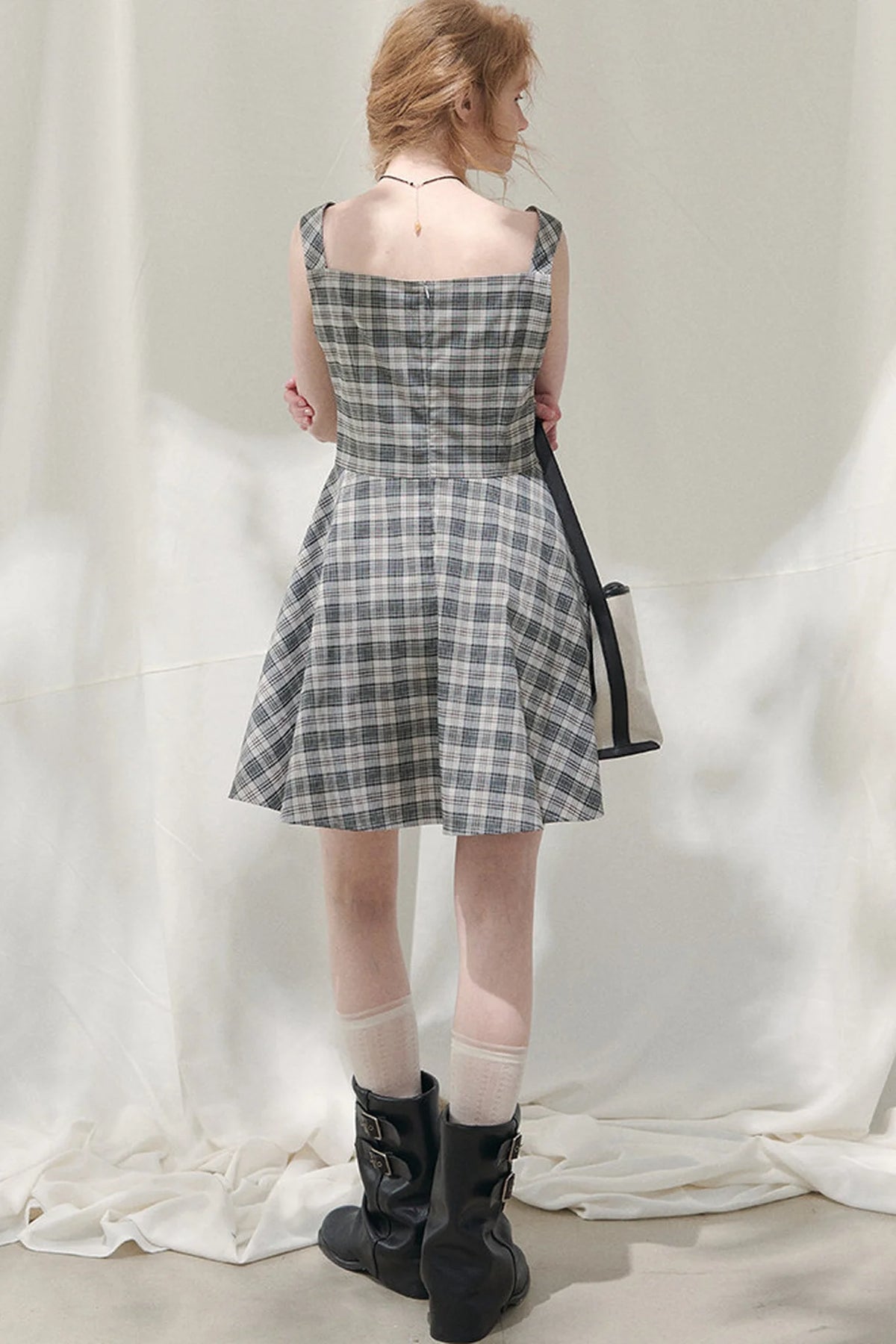 Summer Melody Plaid Dress
