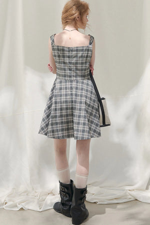 Summer Melody Plaid Dress