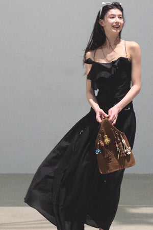 Summer Ruffled Camisole Skirt Set-Up