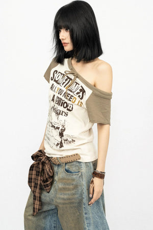 Summer Strapless Tee
