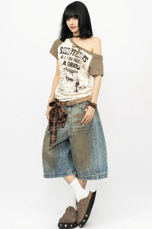 Summer Strapless Tee