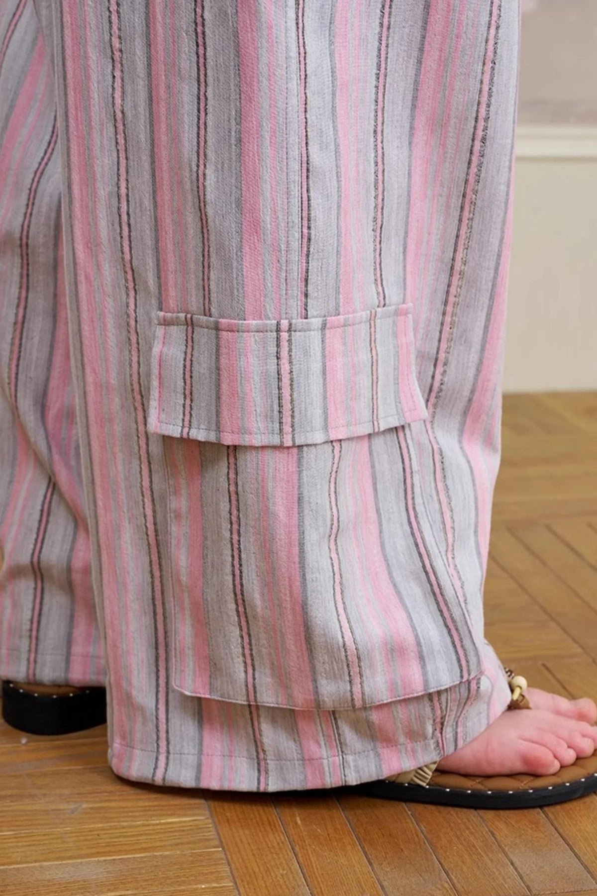 Summer Striped Trousers