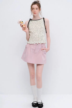 Summer Sweetheart Polka Dot Top