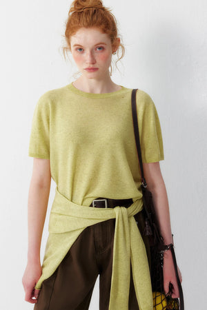 Summer Thin Breathable Knit Cardigan Set-Up