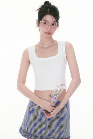 Summer U-Neck Halter Tank