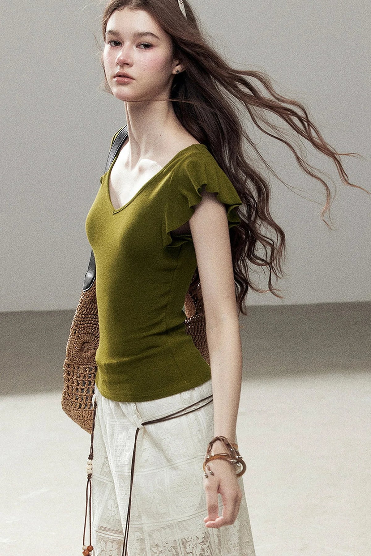 Summer Wind V-Neck Top