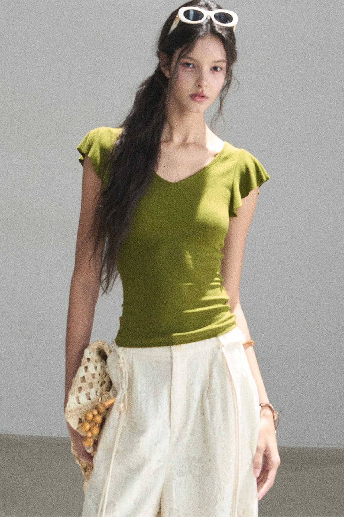 Summer Wind V-Neck Top