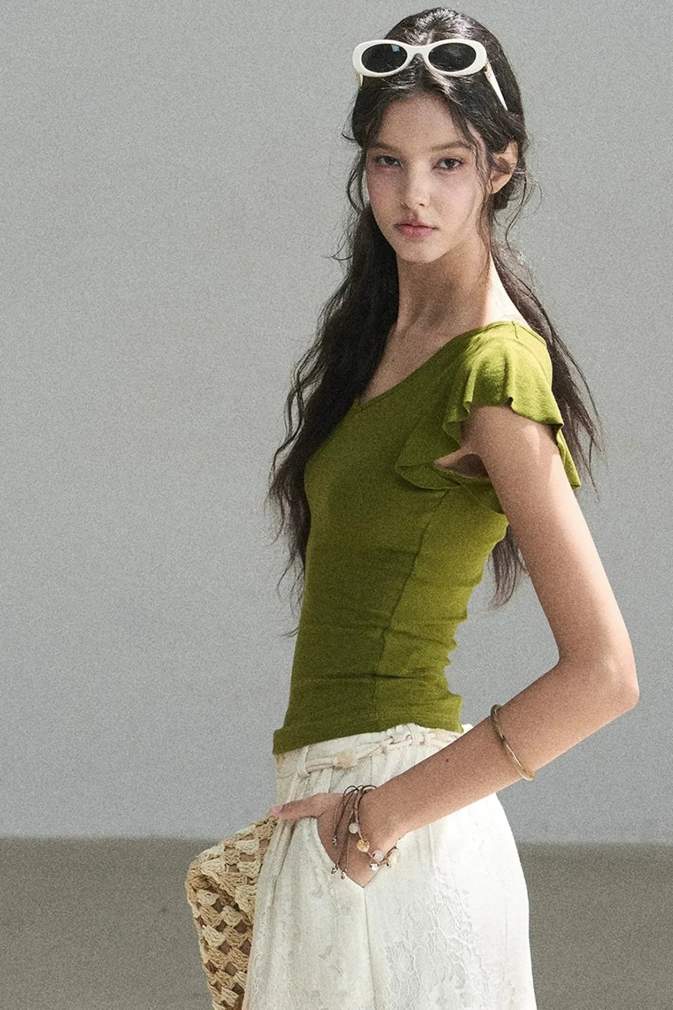 Summer Wind V-Neck Top