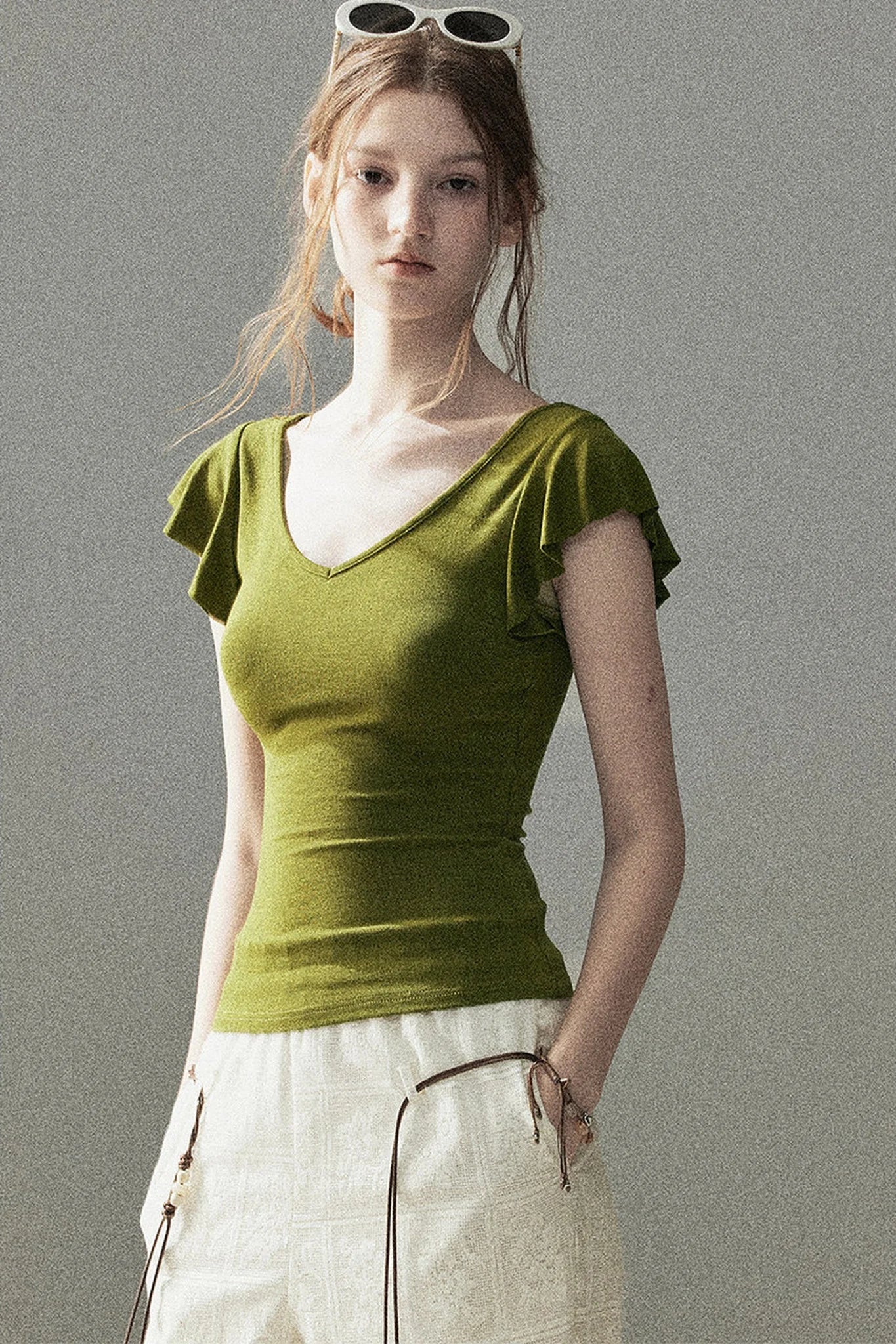 Summer Wind V-Neck Top