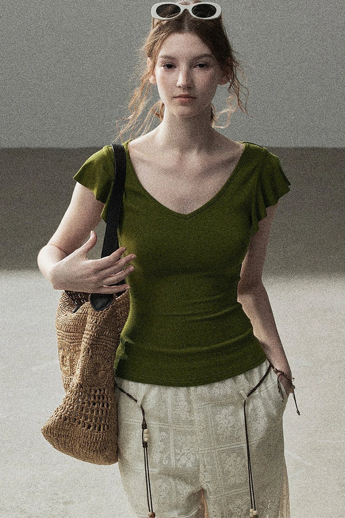 Summer Wind V-Neck Top