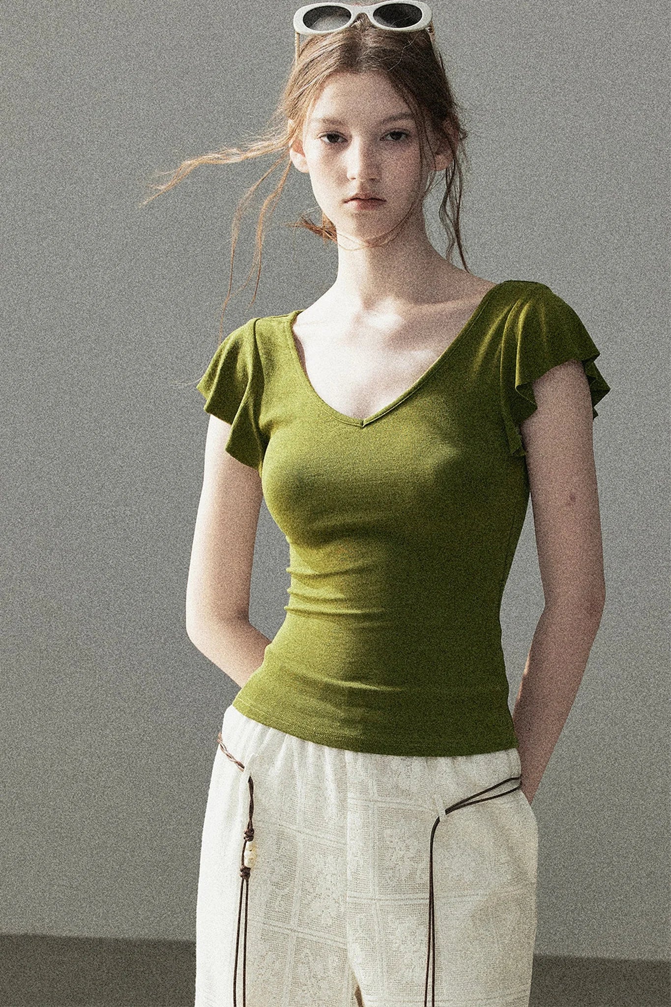 Summer Wind V-Neck Top