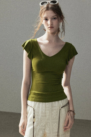 Summer Wind V-Neck Top