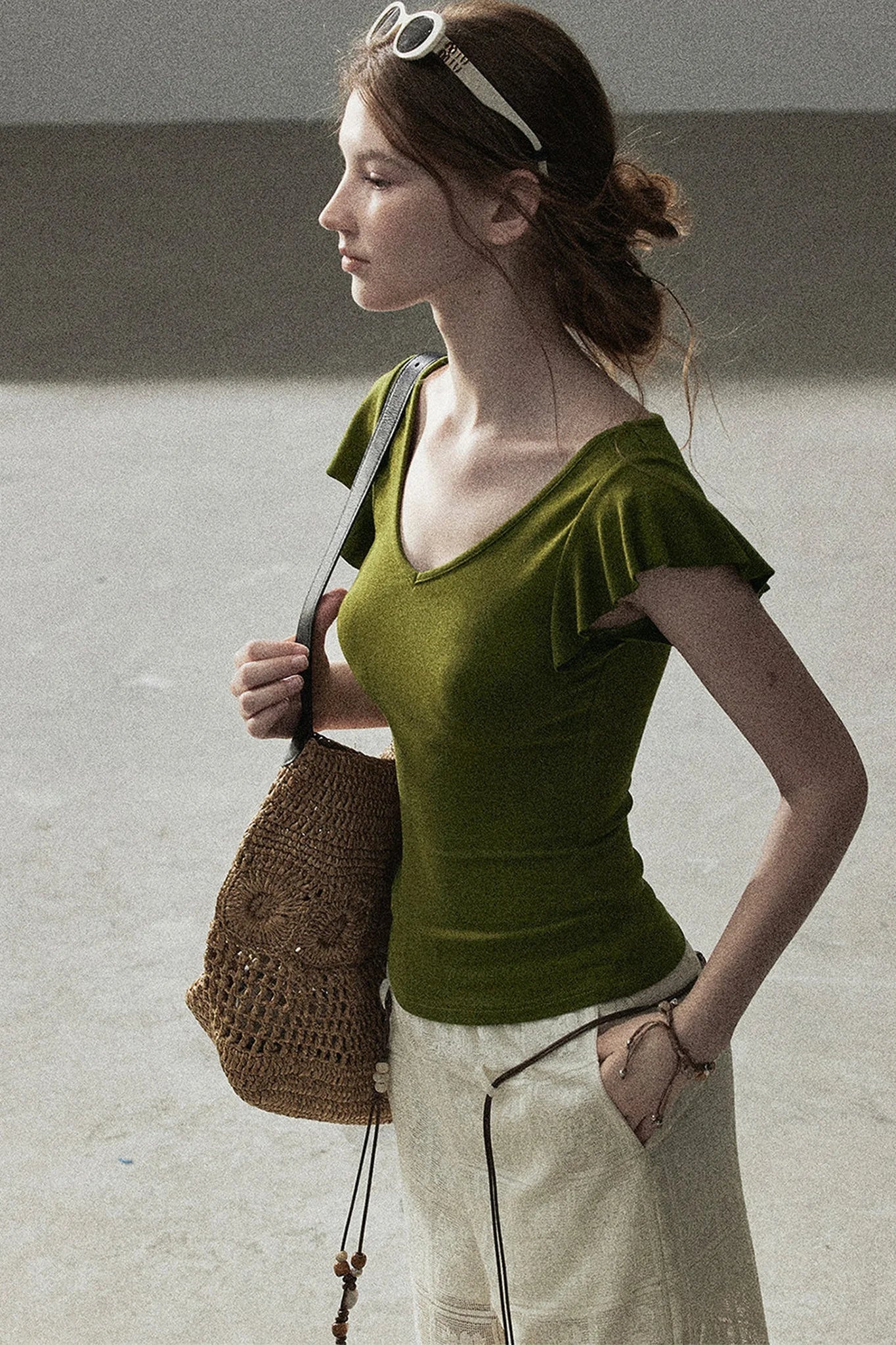 Summer Wind V-Neck Top