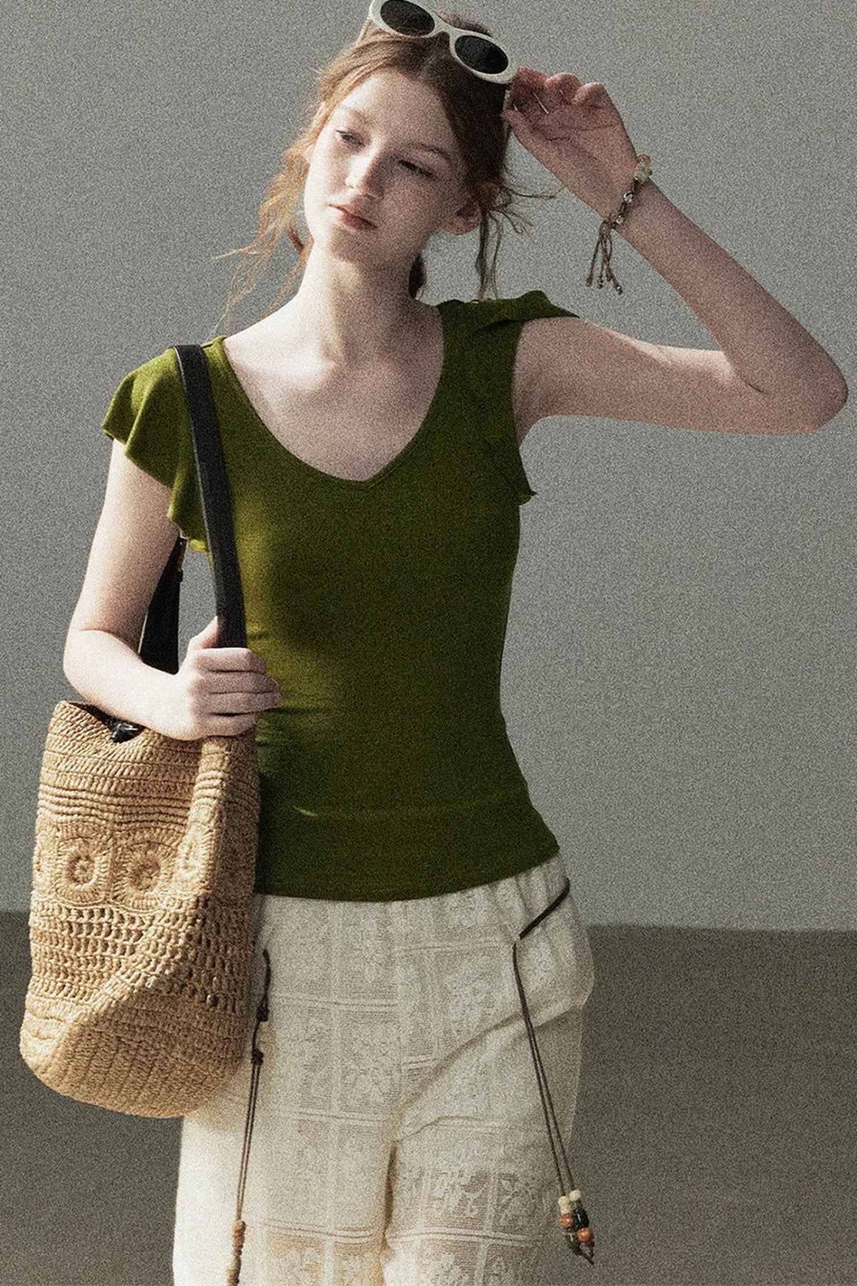 Summer Wind V-Neck Top