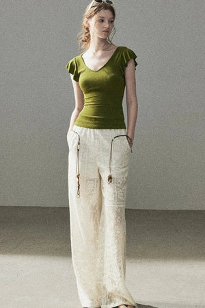 Summer Wind V-Neck Top