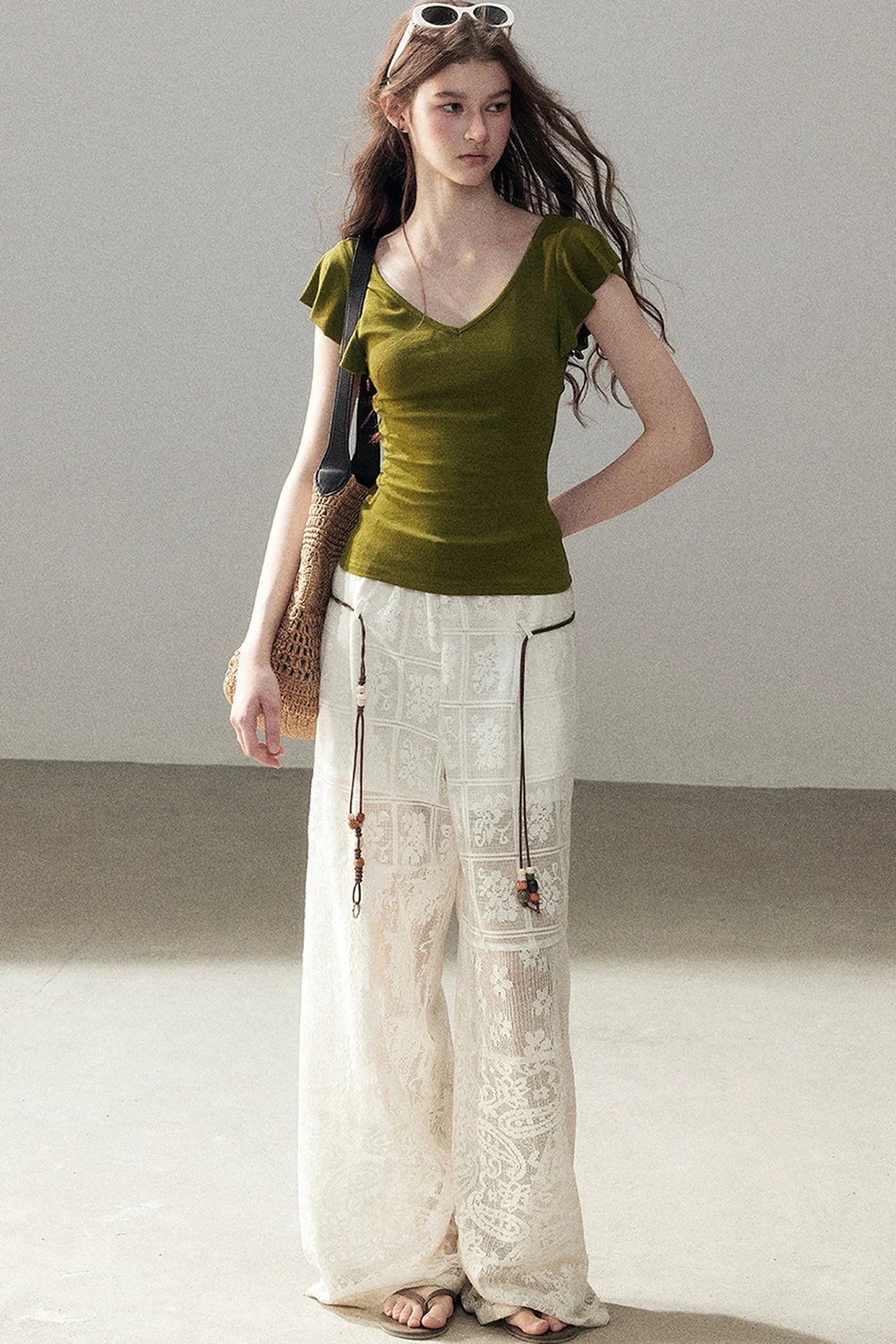 Summer Wind V-Neck Top
