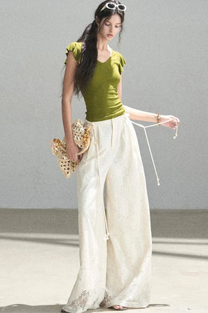 Summer Wind V-Neck Top