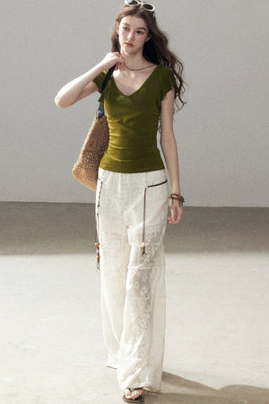 Summer Wind V-Neck Top