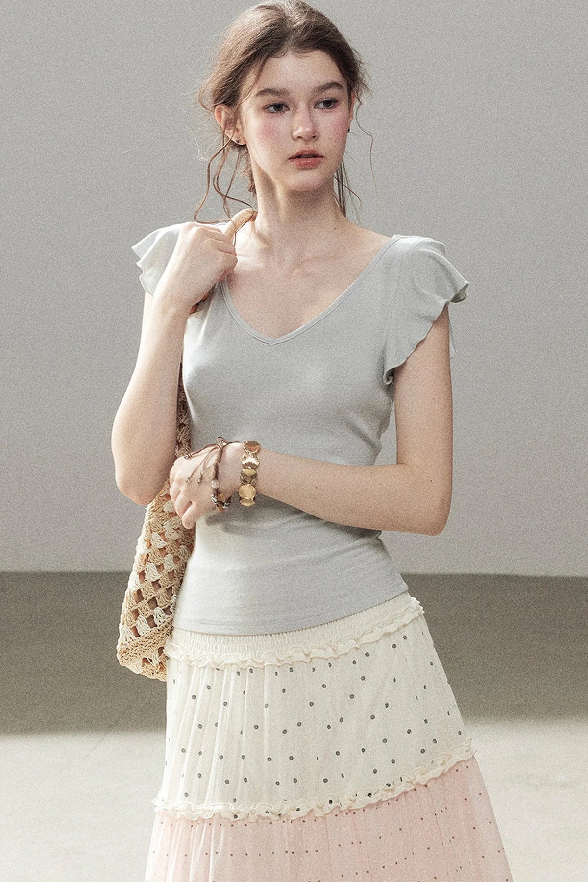 Summer Wind V-Neck Top