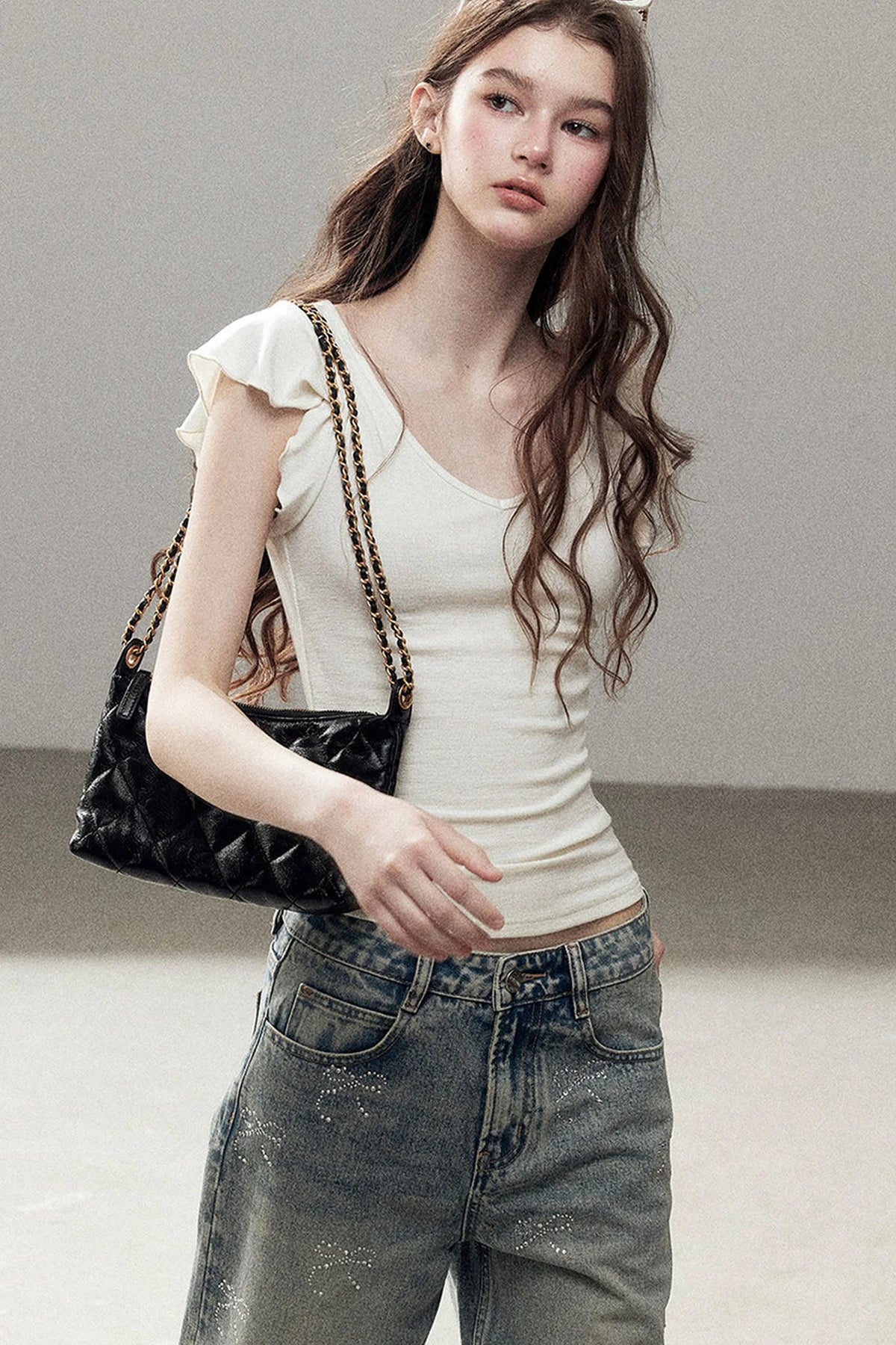 Summer Wind V-Neck Top