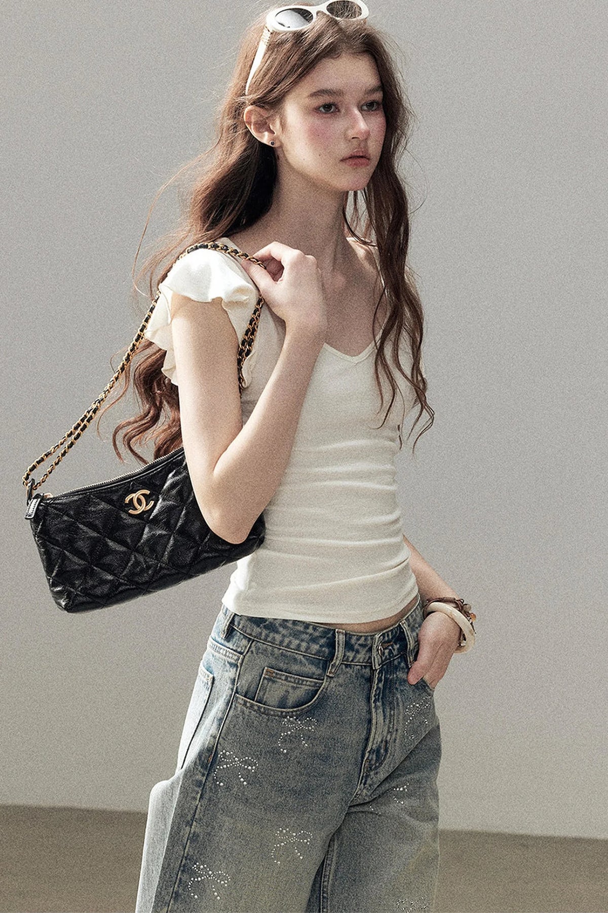 Summer Wind V-Neck Top