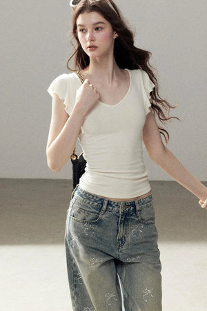 Summer Wind V-Neck Top