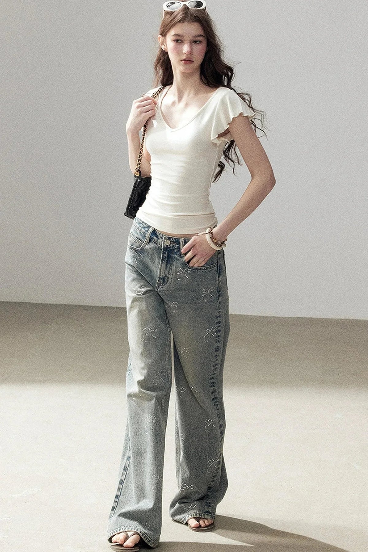 Summer Wind V-Neck Top