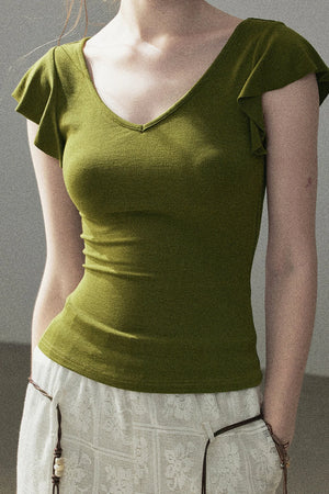 Summer Wind V-Neck Top