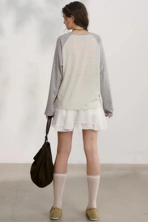 Sunday Party Striped Sweater