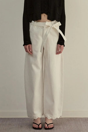 Sunlit Peplum Pants