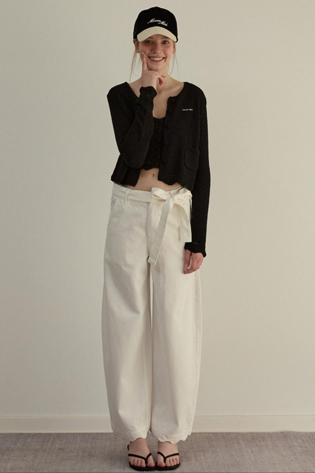 Sunlit Peplum Pants