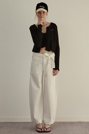 Sunlit Peplum Pants