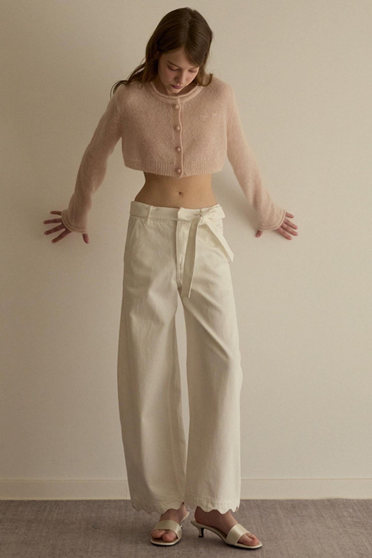Sunlit Peplum Pants