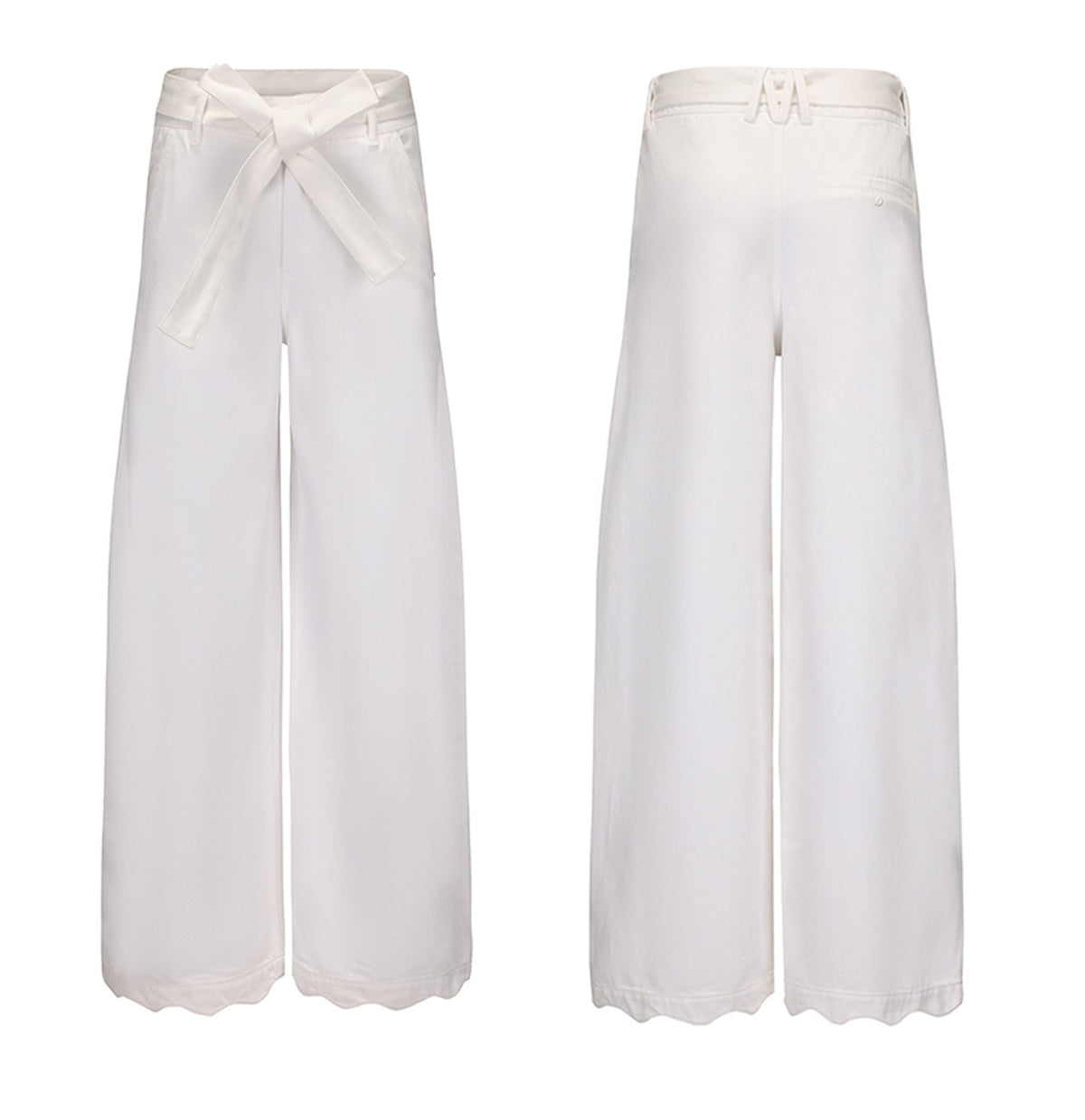 Sunlit Peplum Pants