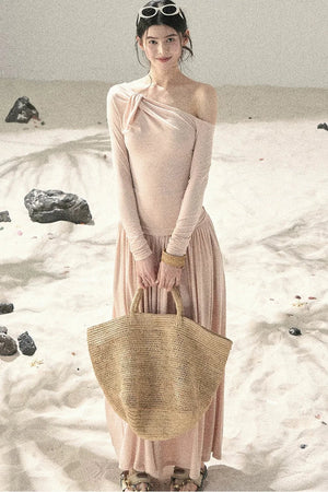 Sunset Elegance Top and Skirt Set-Up