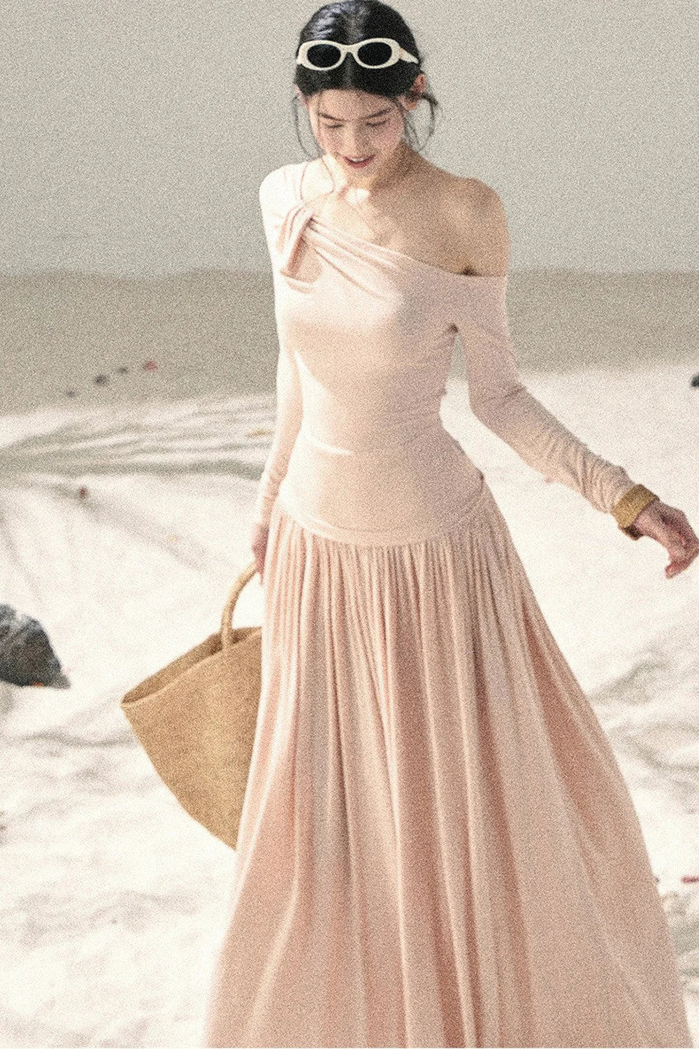 Sunset Elegance Top and Skirt Set-Up