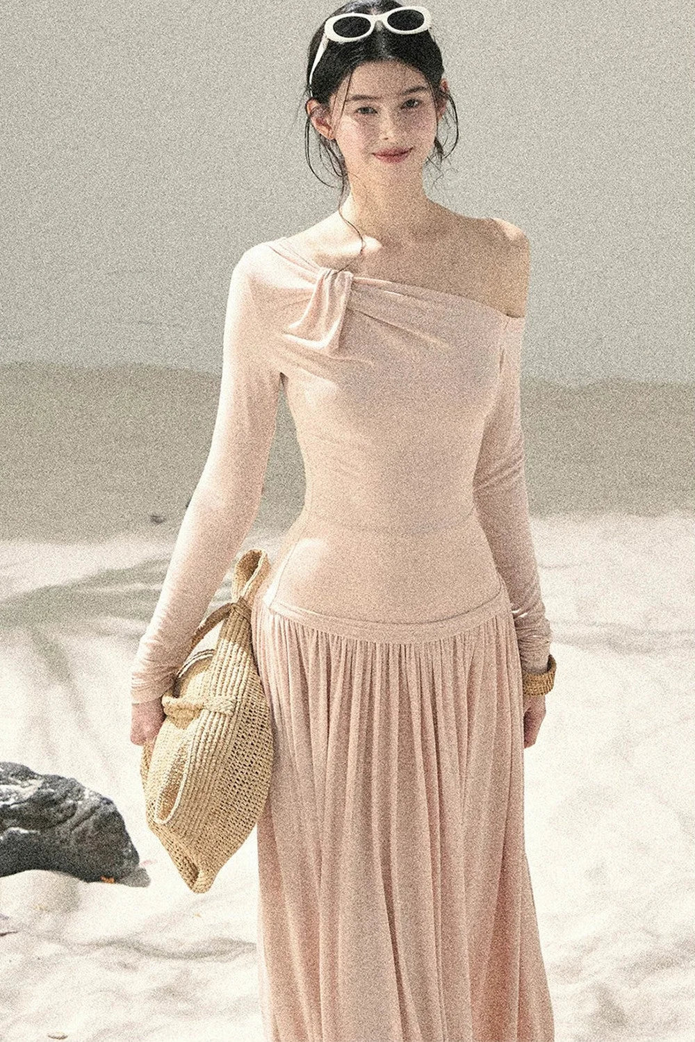 Sunset Elegance Top and Skirt Set-Up