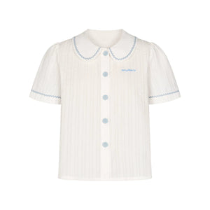 Sunset Island Doll Collar Shirt
