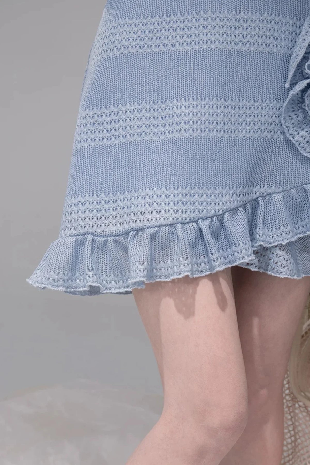 Swaying Mermaid Knitted Skirt