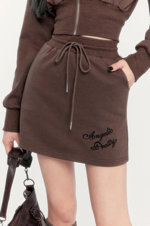 Sweet American Girl Two-Piece Skirt Set