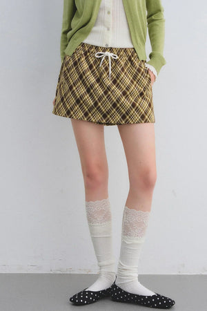 Sweet and Spicy A-line Mini Skirt