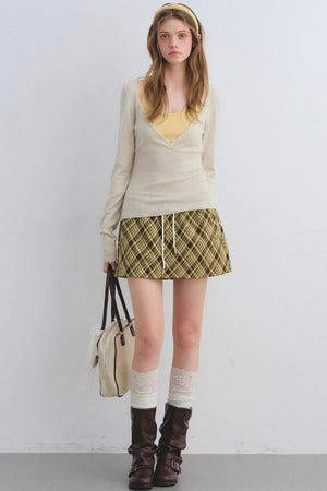Sweet and Spicy A-line Mini Skirt