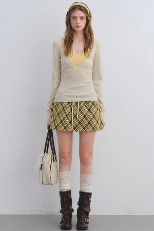 Sweet and Spicy A-line Mini Skirt
