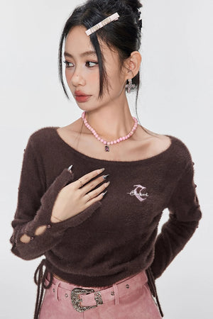 Sweet Caramel Knit Sweater